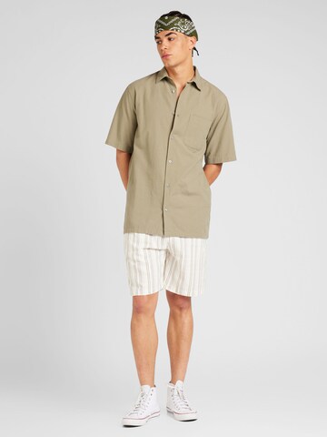 MADS NORGAARD COPENHAGEN Regular fit Πουκάμισο 'Grida' σε πράσινο