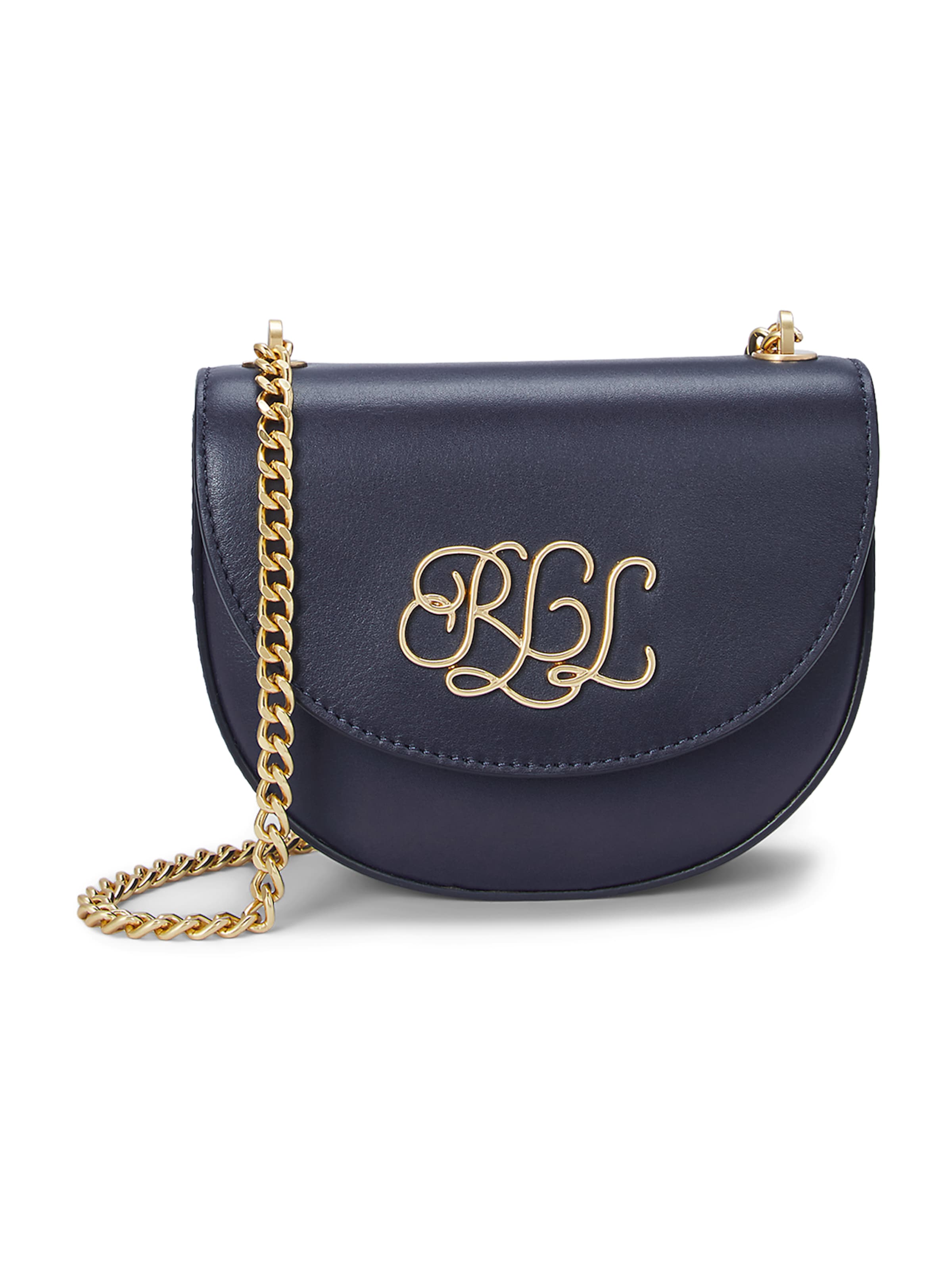 Borsa a tracolla di Lauren Ralph Lauren in blu: frontale