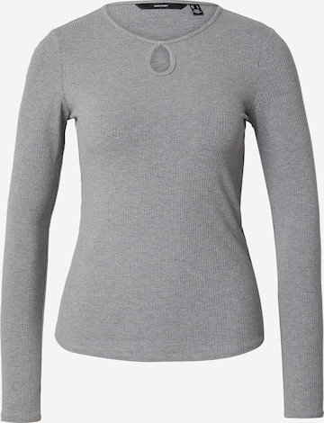 VERO MODA Shirt 'CARINA' in Grau: predná strana