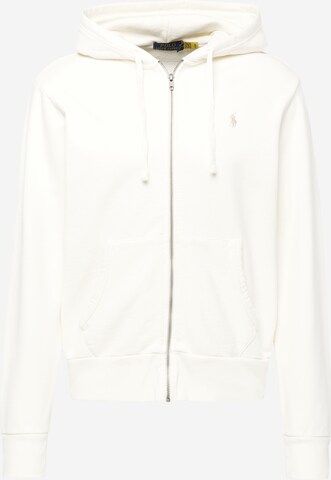 Polo Ralph Lauren Sweat jacket in Beige: front