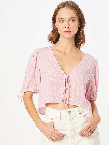 Tally Weijl Blouse in Pink: front