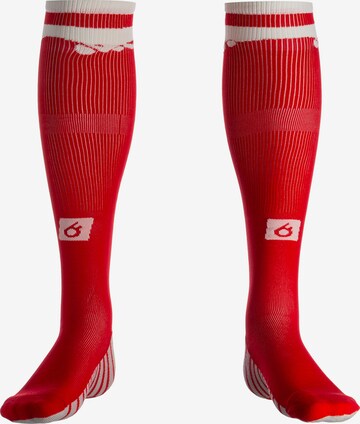 Chaussettes de sport 'Tahi' OUTFITTER en rouge : devant