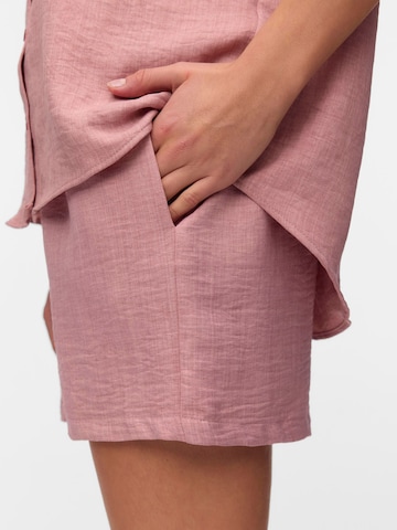 VERO MODA Loosefit Broek 'VMMelaney' in Roze