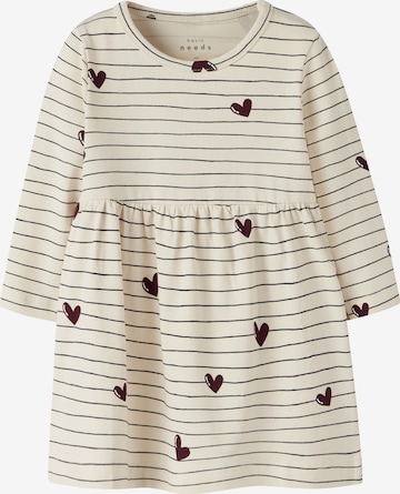 smėlio NAME IT Suknelė 'NBFVANDORA': priekis