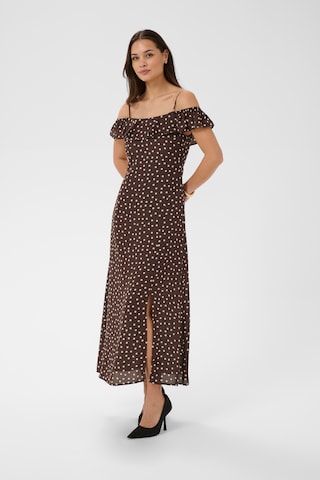 Kaffe Kjole 'KALorinda' i brun