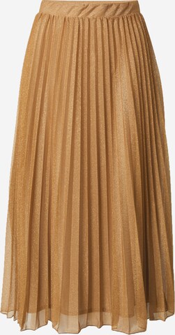 River Island Rok in Goud: voorkant