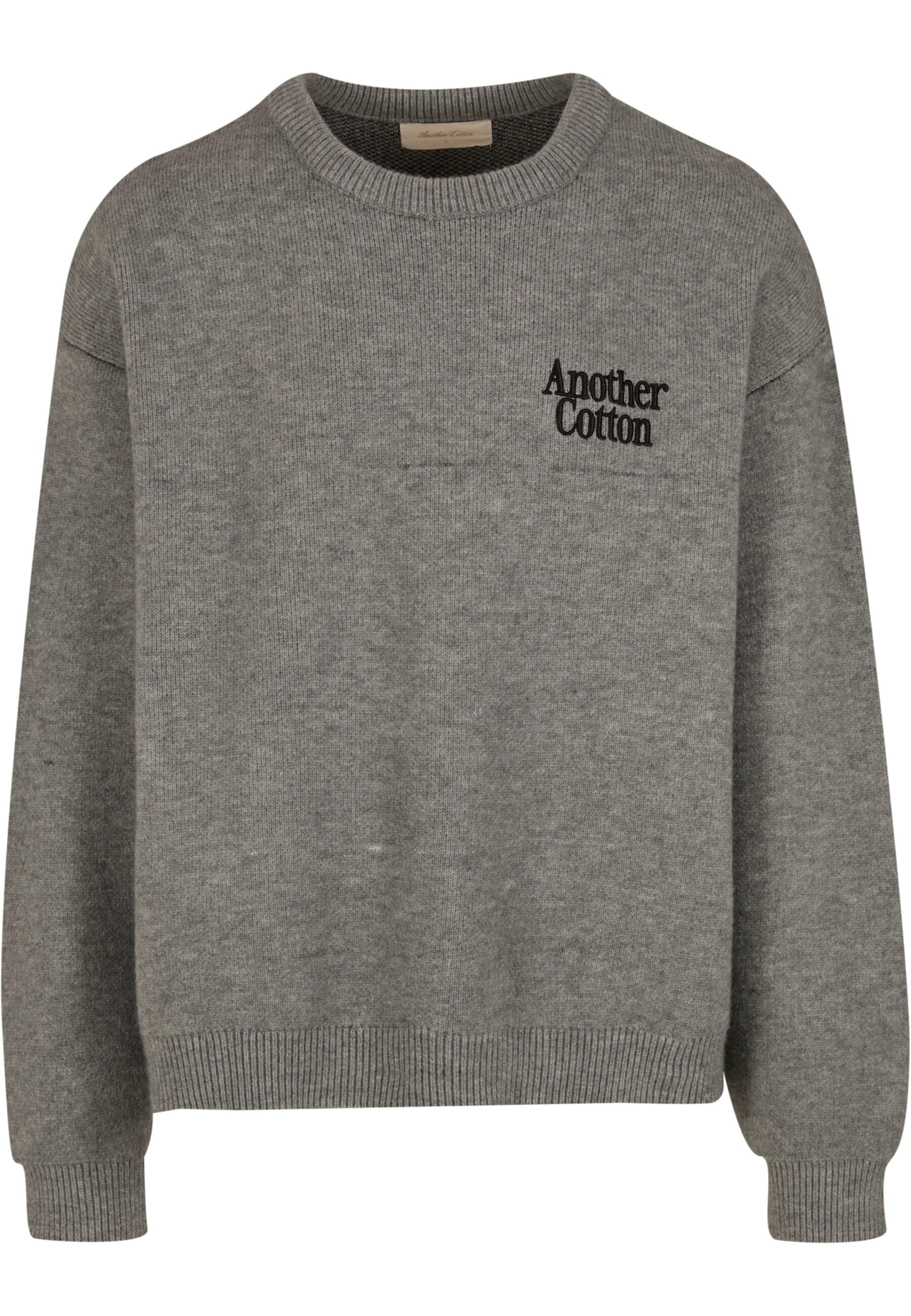 Another Cotton Lab Sweater 'Outdoor Aesthetics' in Grey: front