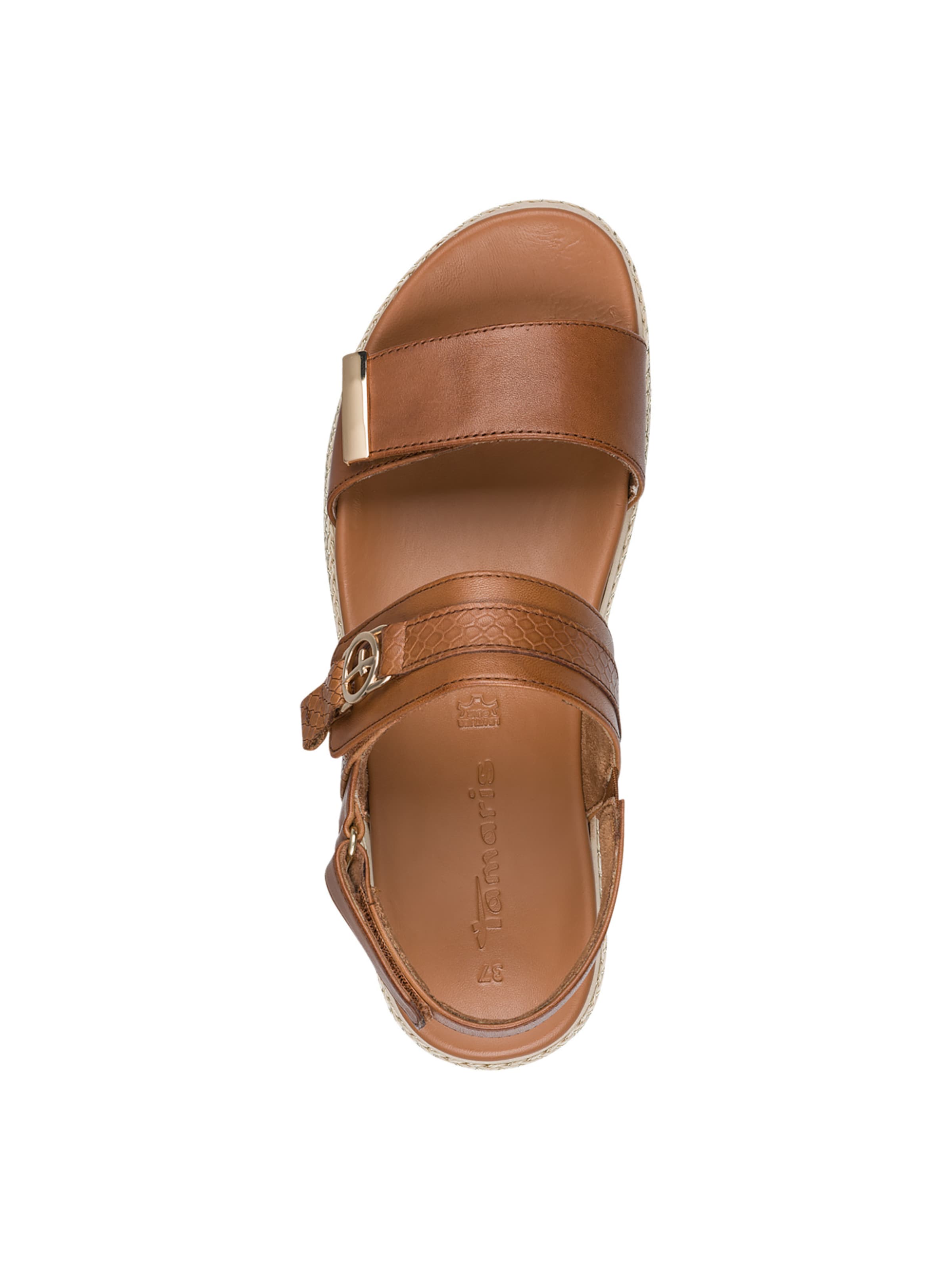 Tamaris Sandalen met riem in Bruin