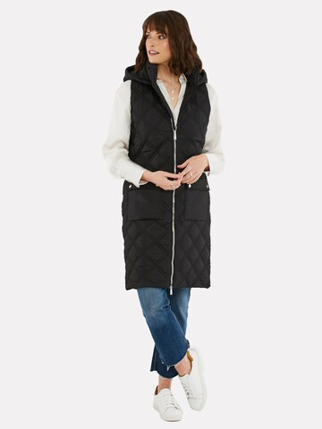 Gilet 'Maggie' Threadbare en noir