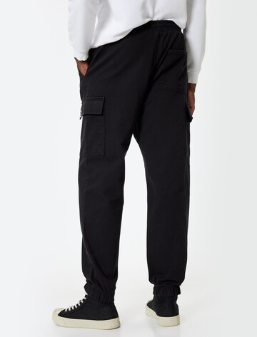 Koton Tapered Cargo Pants in Black