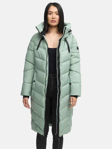 NAVAHOO Winter jacket in Green: front
