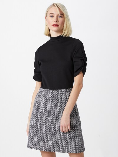 Rochie Dorothy Perkins pe gri / negru / alb, Vizualizare model