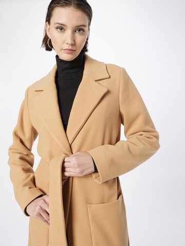 Manteau mi-saison MORE & MORE en marron