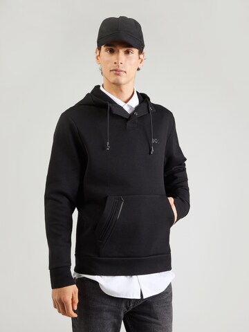 BOSS Mikina 'Soody Mirror' - Čierna: predná strana