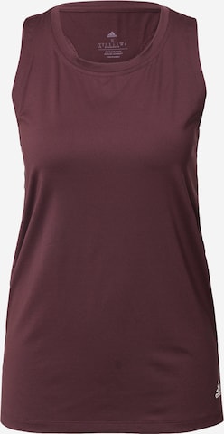 ADIDAS SPORTSWEAR Sporttop 'Aeroready Designed 2 Move ' in Rood: voorkant