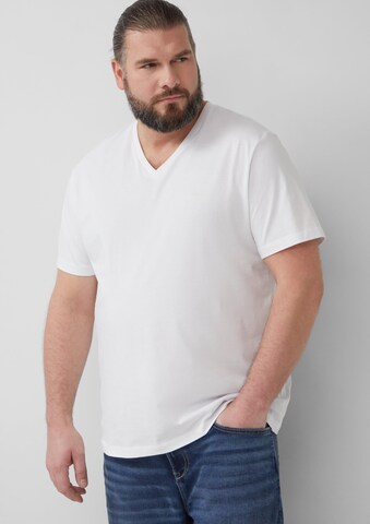 T-Shirt s.Oliver en blanc : devant
