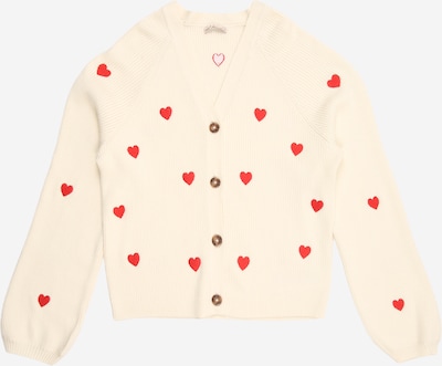 Kardiganas 'KOGDANA' iš ONLY GIRLS, spalva – smėlio spalva / raudona, Prekių apžvalga
