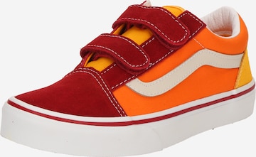 VANS - Sapatilhas 'OLD SKOOL V' em vermelho: frente