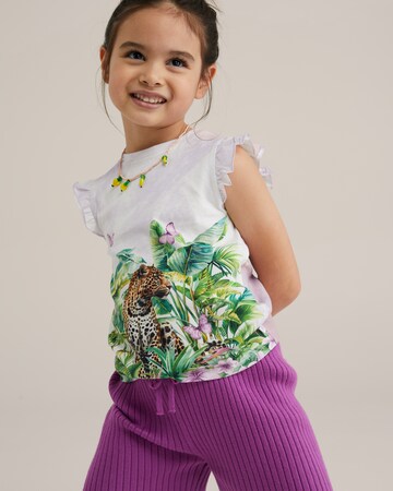 WE Fashion Top | bela barva: sprednja stran