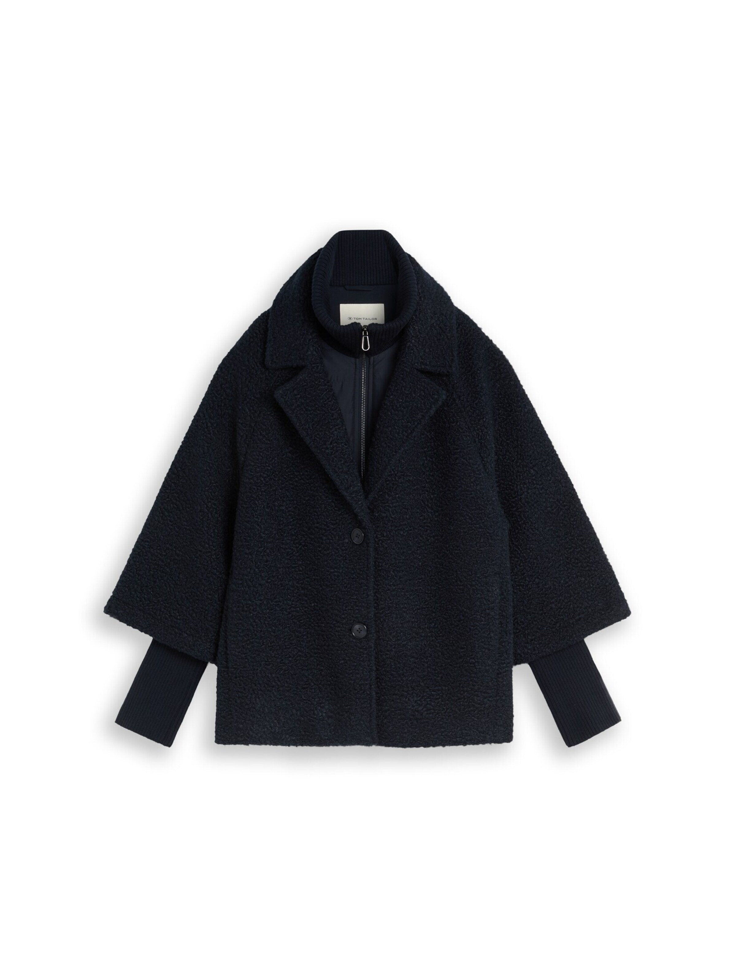 TOM TAILOR Tussenjas in Blauw: voorkant