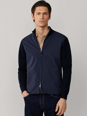 Hackett London Between-season jacket 'TRAVEL' in Blue: front