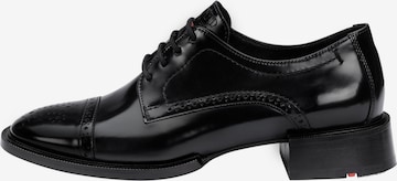 Chaussure à lacets LLOYD en noir : devant