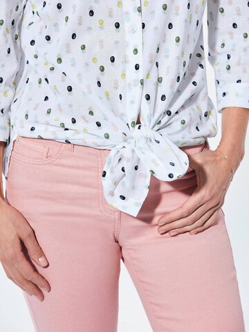 Goldner Blouse in White