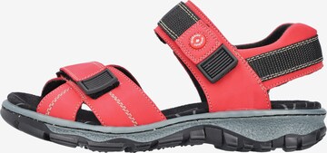 Rieker Wandelsandalen in Rood