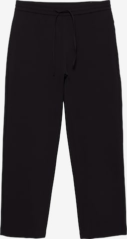 Pull&BearLoosefit Hlače 'TAYLOR' - crna boja: prednji dio