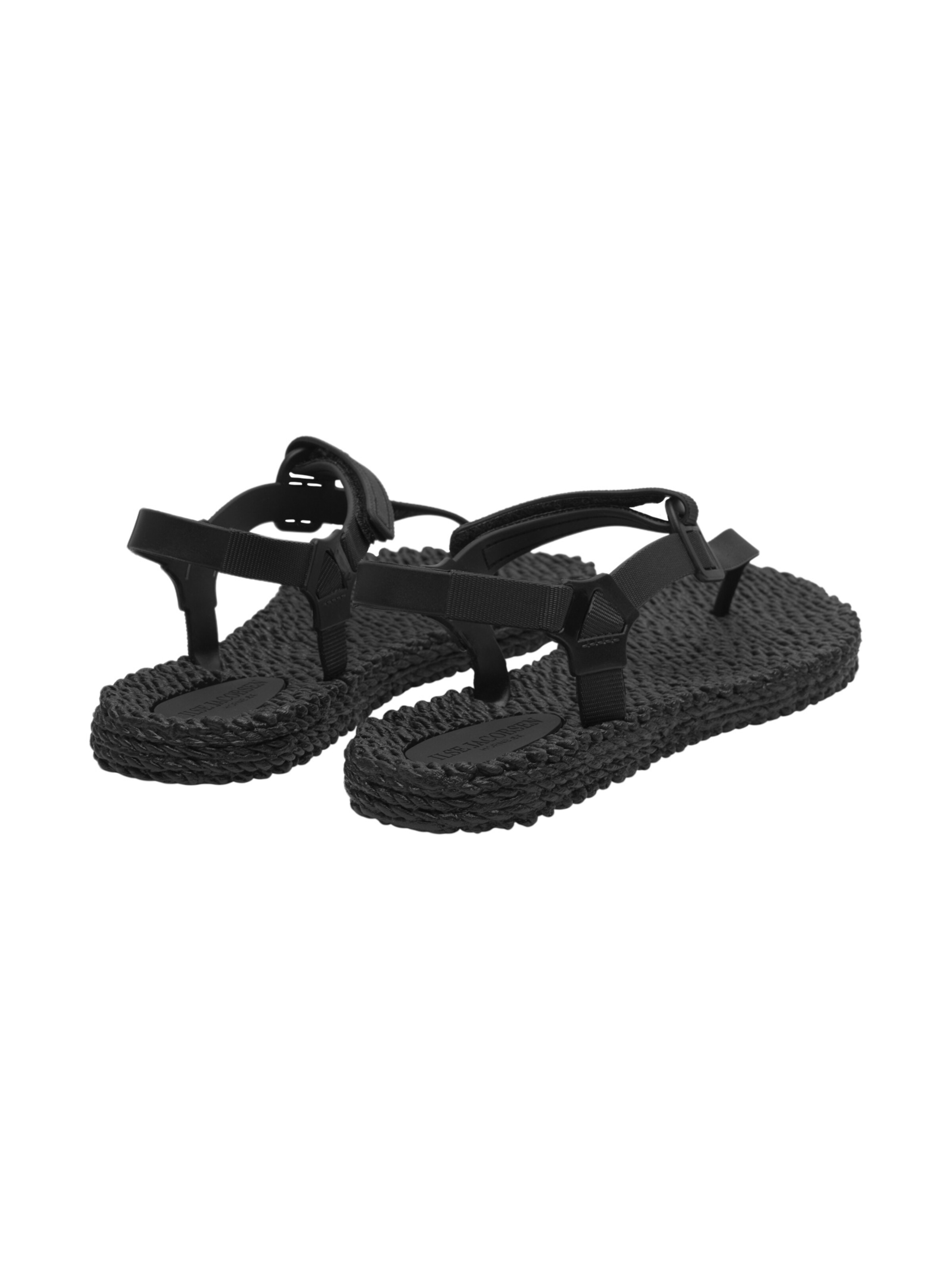 ILSE JACOBSEN T-Bar Sandals 'CHEERFUL14' in Black