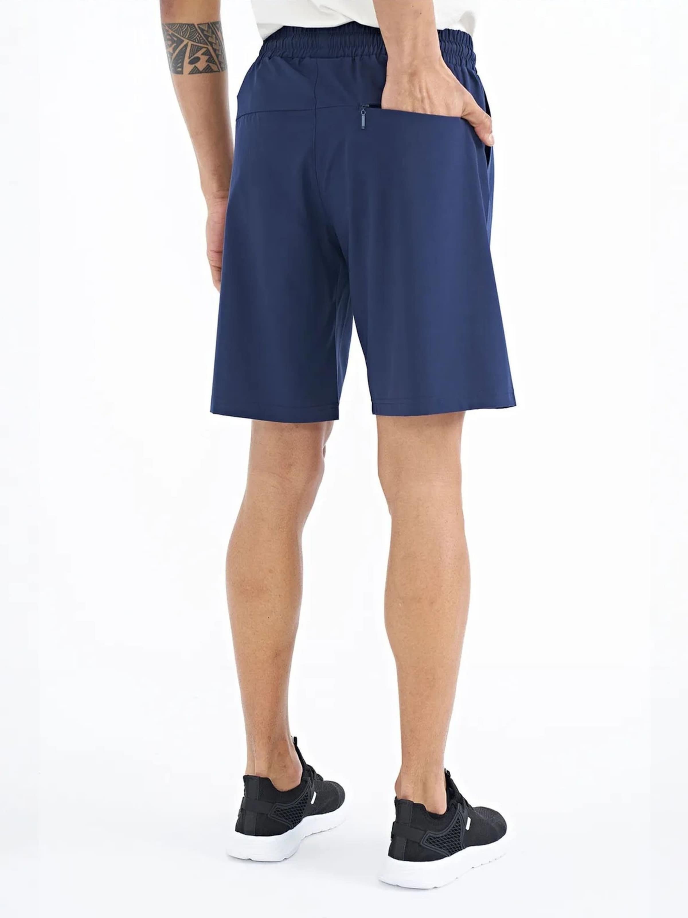 Wide Leg Pantalon Tommy Life en bleu