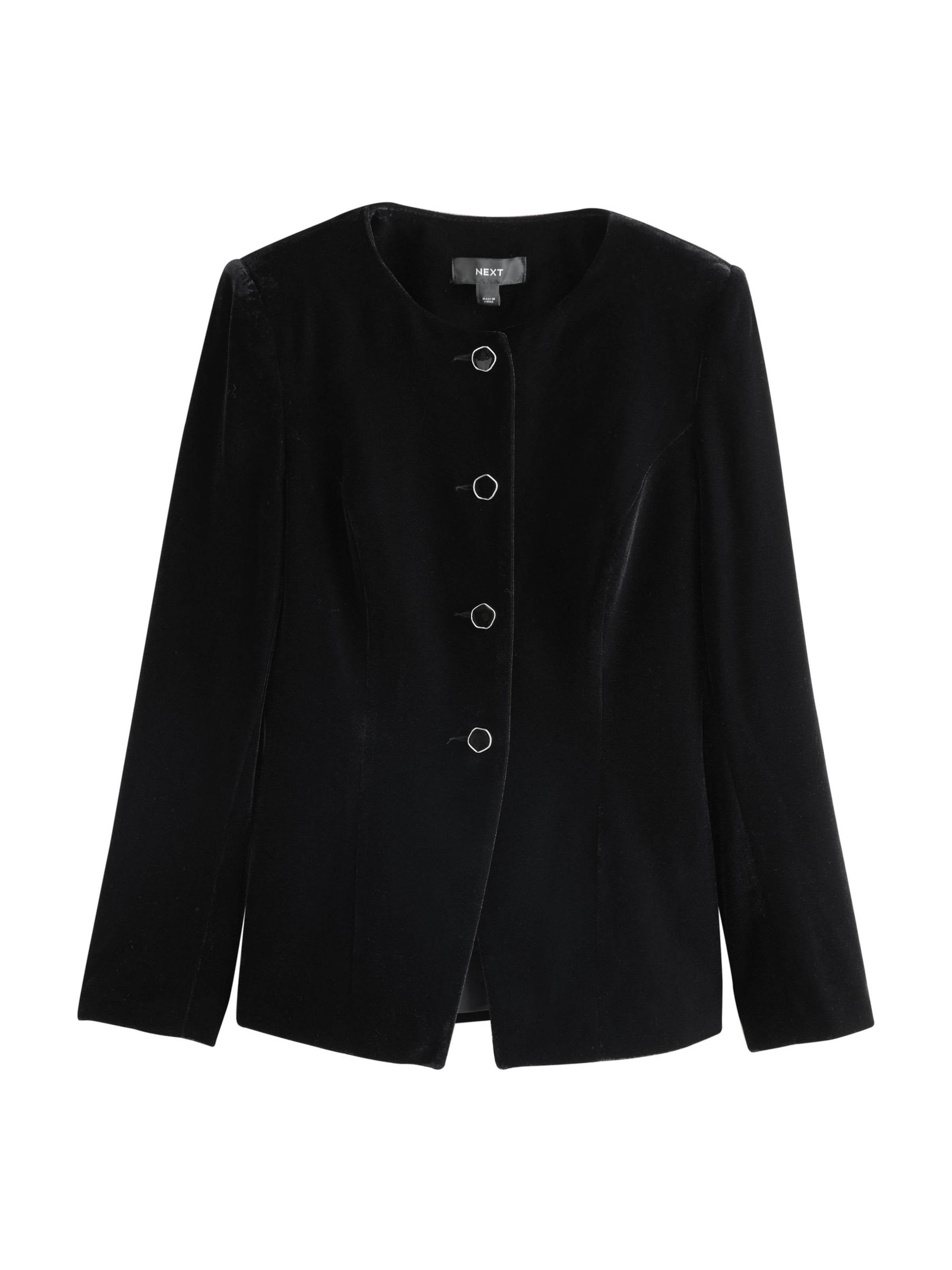 Next Tussenjas in Zwart: voorkant