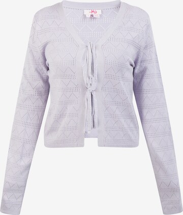 Cardigan MYMO en violet : devant