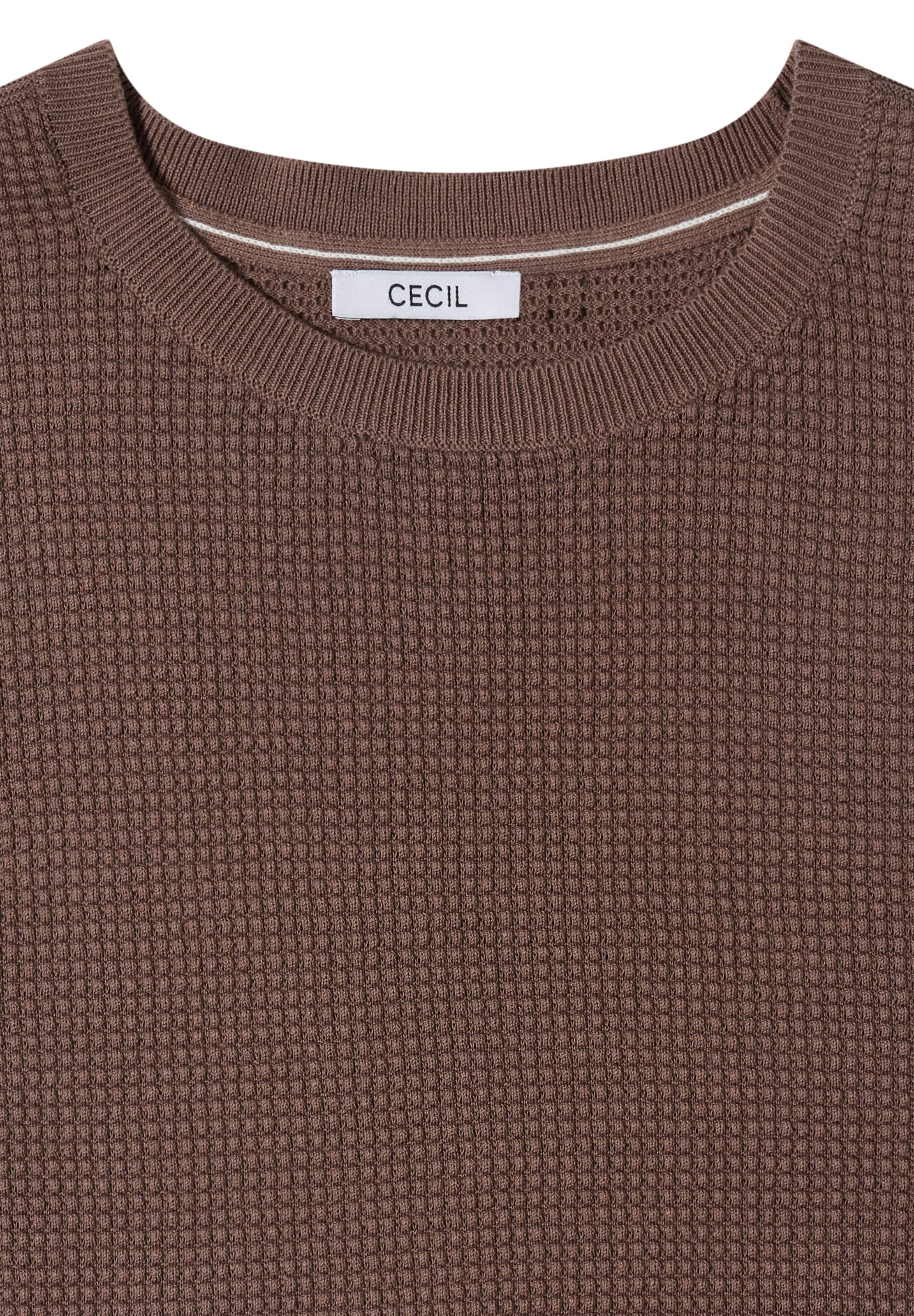 CECIL Pullover in Braun