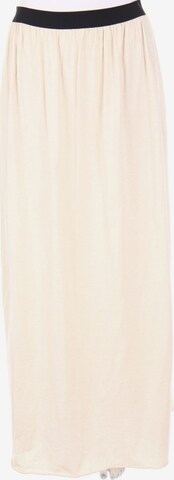 Gold Case Skirt in XL in Beige: front