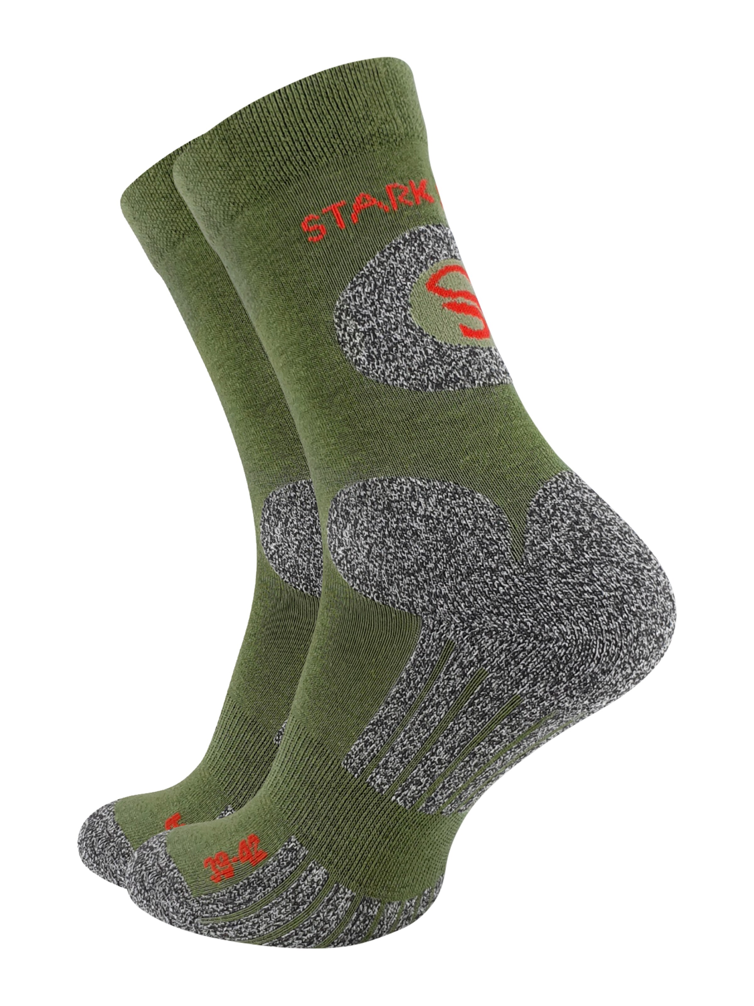 Calzino di Stark Soul in verde: frontale