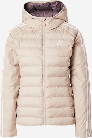 ADIDAS ORIGINALS Демисезонная куртка в Бежевый: спереди