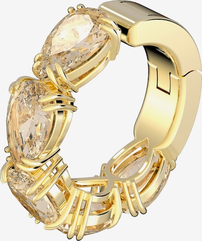 Swarovski Ohrringe in gold / transparent, Produktansicht