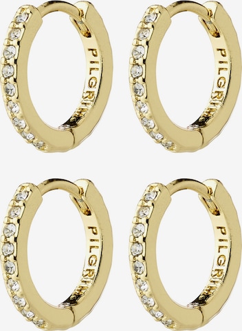 Pilgrim Ohrringe 'Root' in Gold: Vorderseite