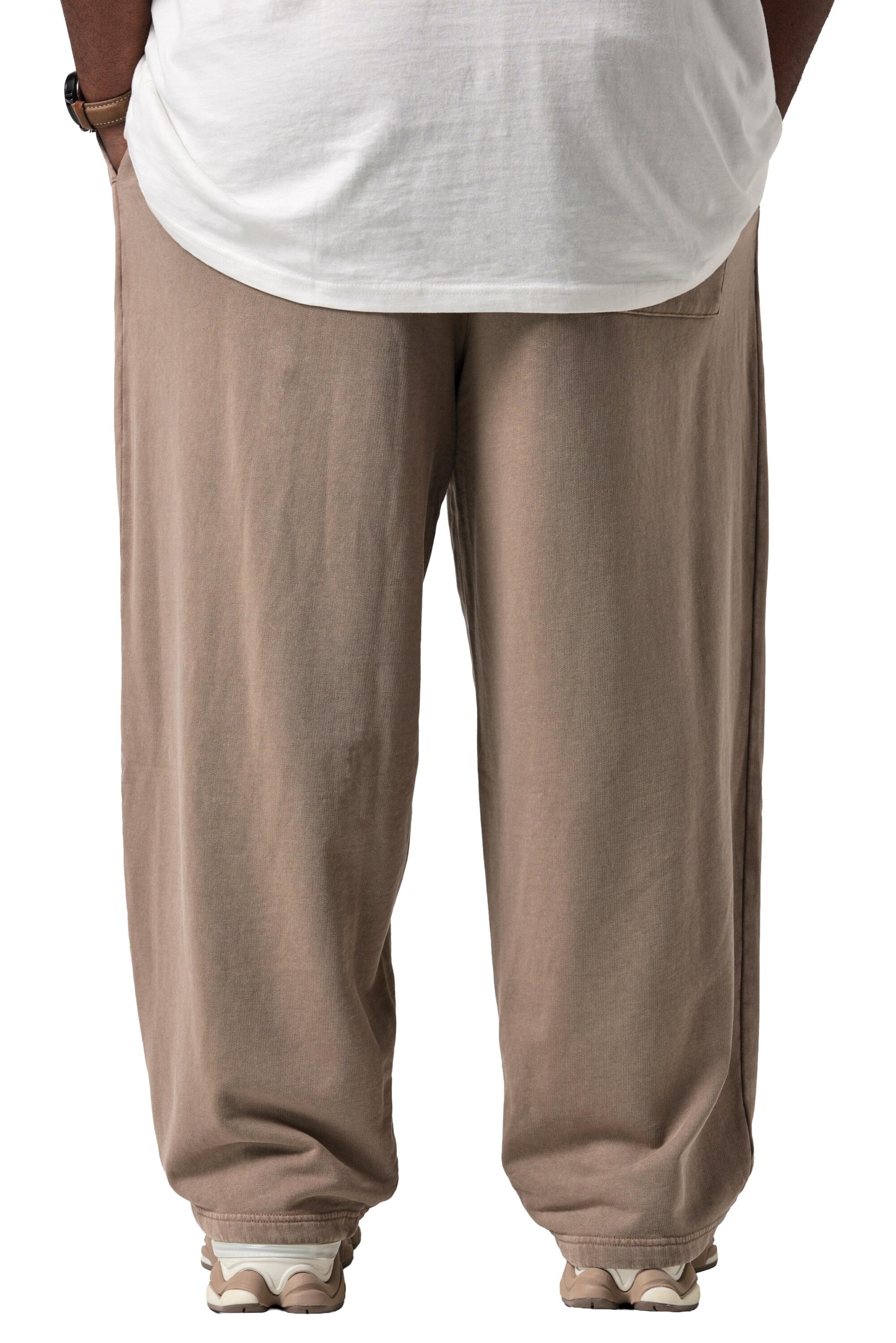 STHUGE Wide leg Trousers in Beige