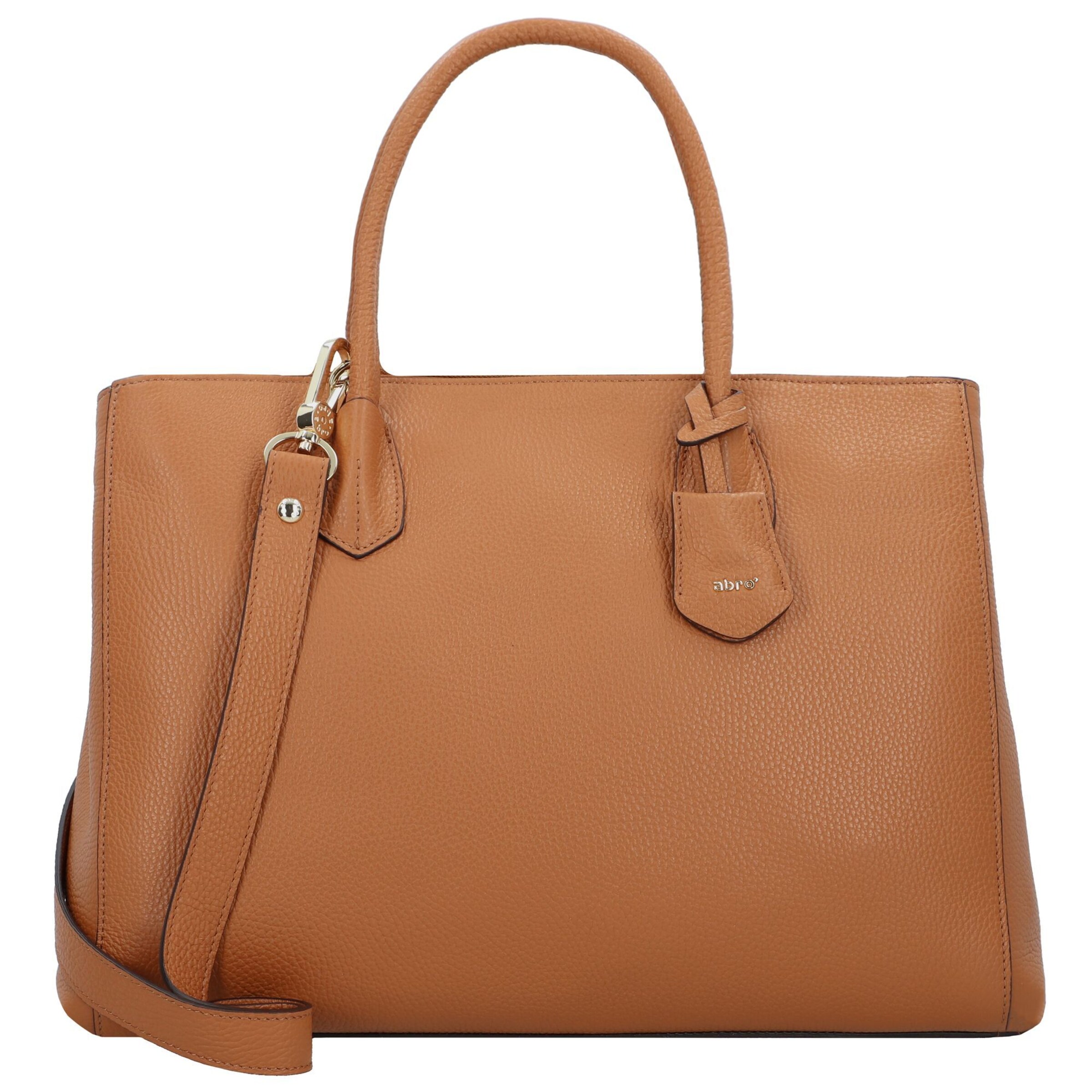 ABRO Shopper 'Adria' in Brown: front