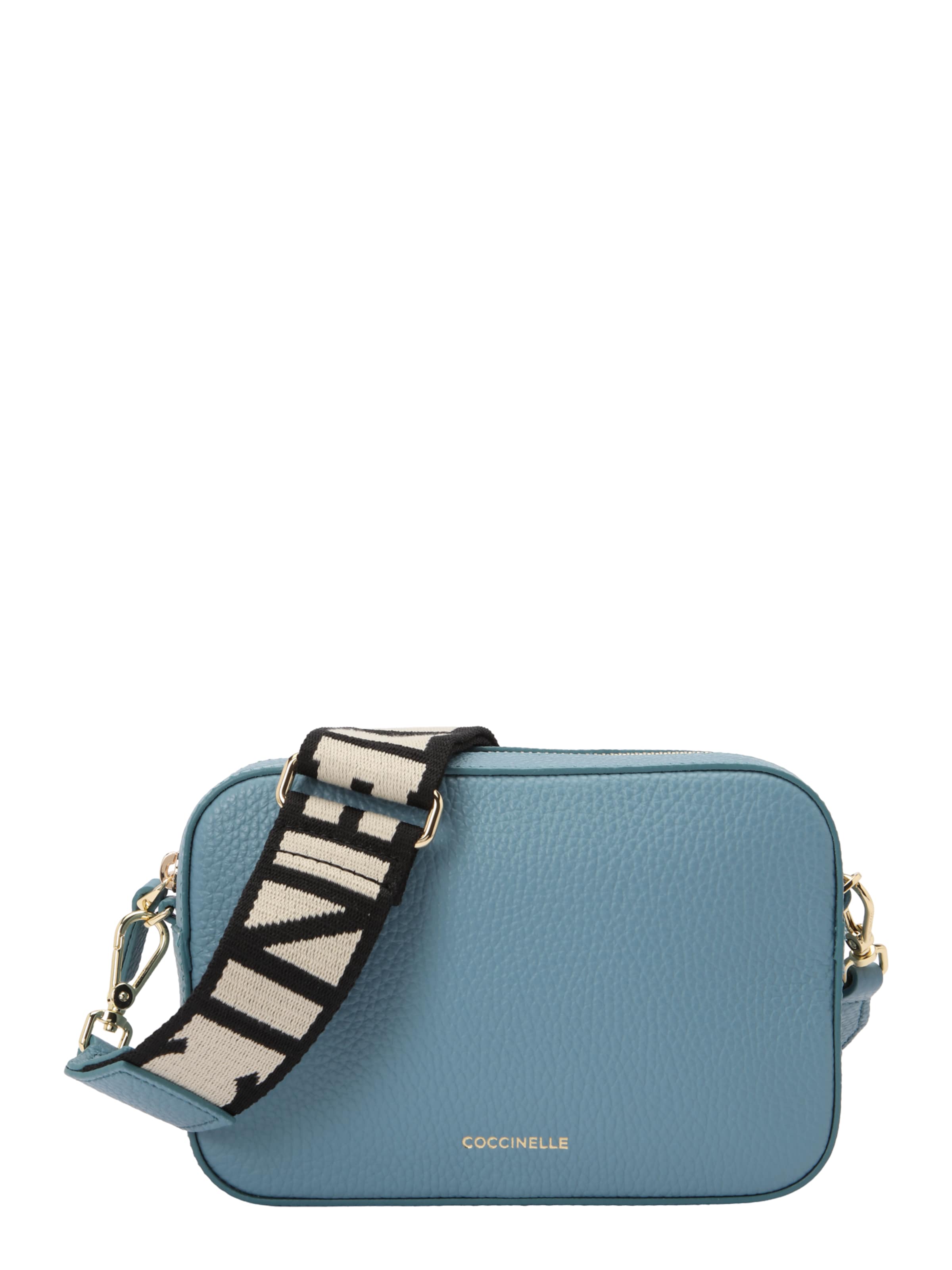 mėlyna Coccinelle Rankinė su ilgu dirželiu 'TEBE': priekis