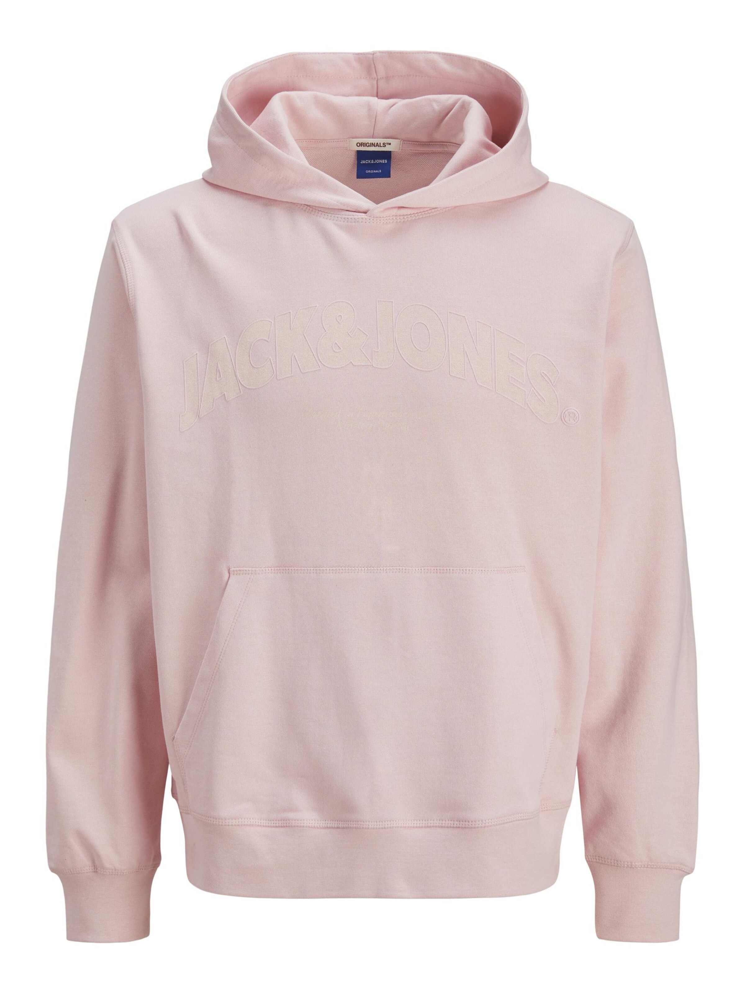 Sweat-shirt JACK & JONES en rose : devant