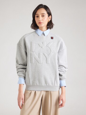 DKNY Sweatshirt in Grau: Vorderseite