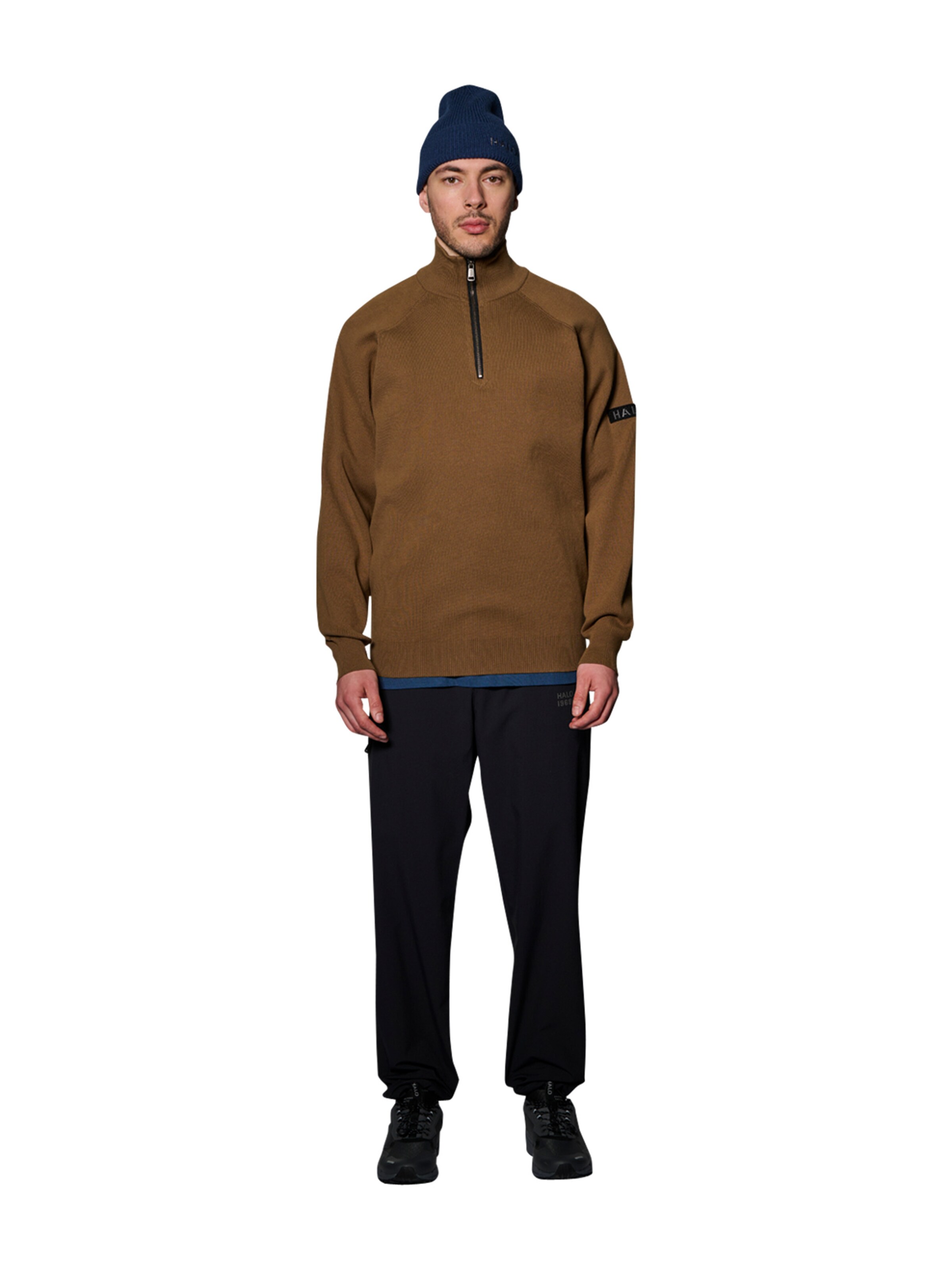 HALO Pullover in Braun