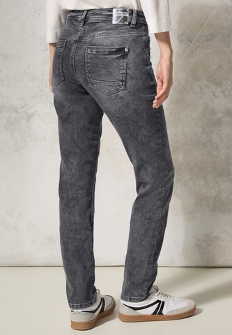 CECIL Slimfit Jeans in Schwarz