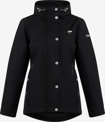 Veste fonctionnelle 'Bridgeport' Schmuddelwedda en noir : devant