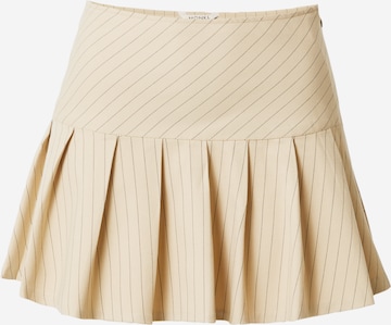 Monki Rok in Beige: voorkant