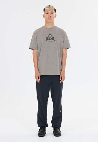 SOS Shirt 'Kvitfjell' in Grijs