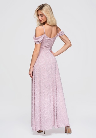 Ombre Abendkleid 'DLR388' in Pink